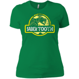 T-Shirts Kelly Green / X-Small Jurassic Power Yellow Women's Premium T-Shirt