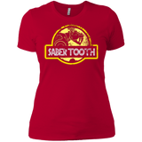 T-Shirts Red / X-Small Jurassic Power Yellow Women's Premium T-Shirt