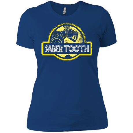 T-Shirts Royal / X-Small Jurassic Power Yellow Women's Premium T-Shirt