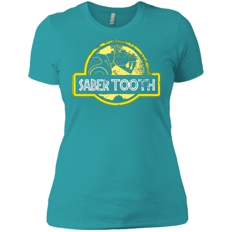 T-Shirts Tahiti Blue / X-Small Jurassic Power Yellow Women's Premium T-Shirt