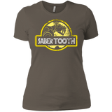 T-Shirts Warm Grey / X-Small Jurassic Power Yellow Women's Premium T-Shirt
