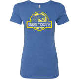 T-Shirts Vintage Royal / Small Jurassic Power Yellow Women's Triblend T-Shirt