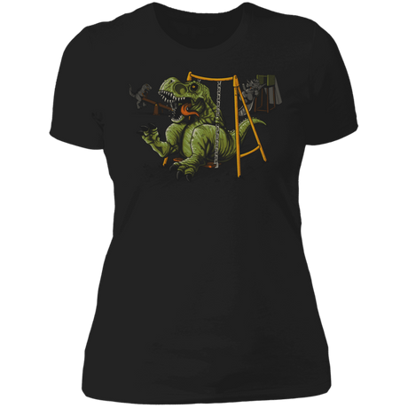T-Shirts Black / X-Small Jurassic Swing Women's Premium T-Shirt
