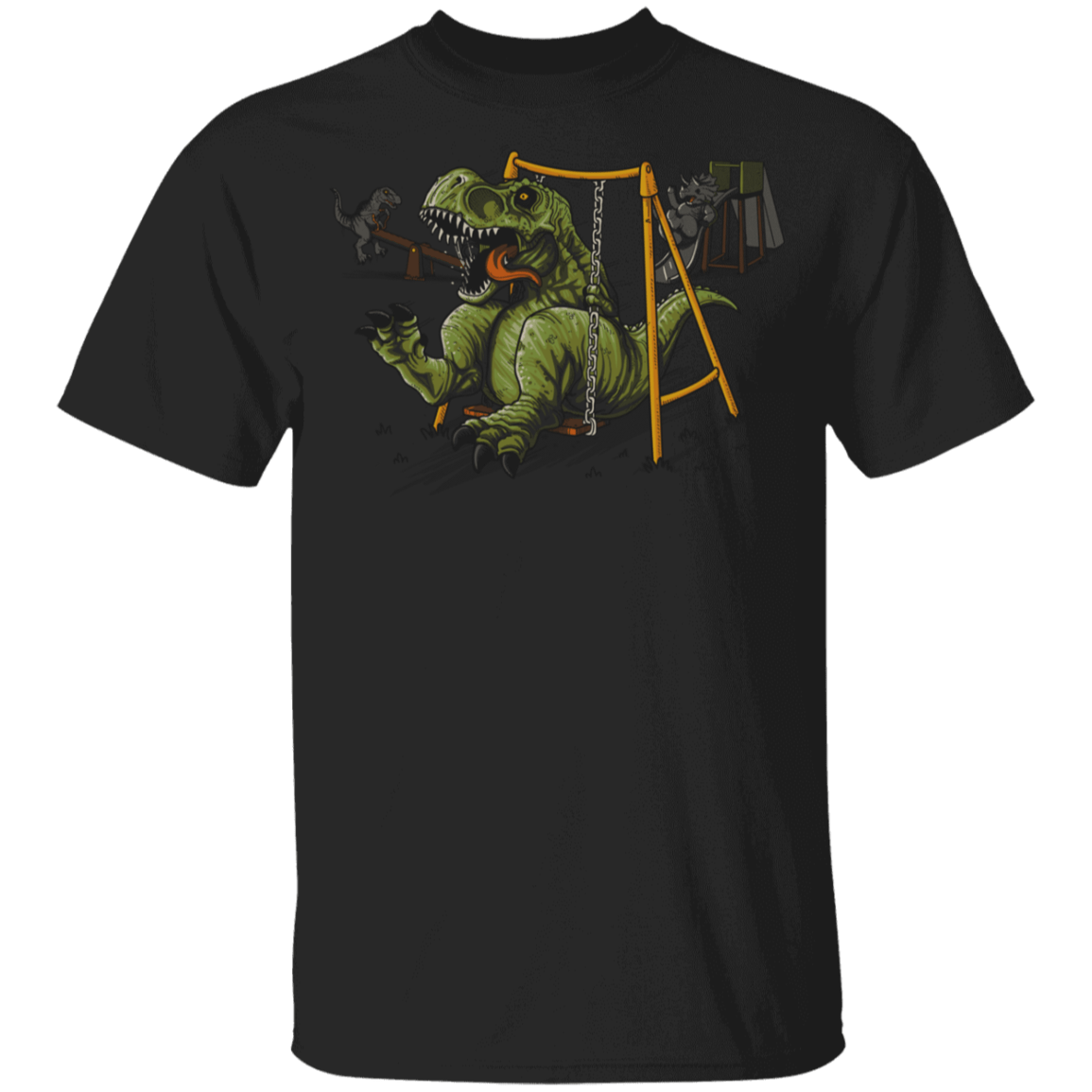 T-Shirts Black / YXS Jurassic Swing Youth T-Shirt