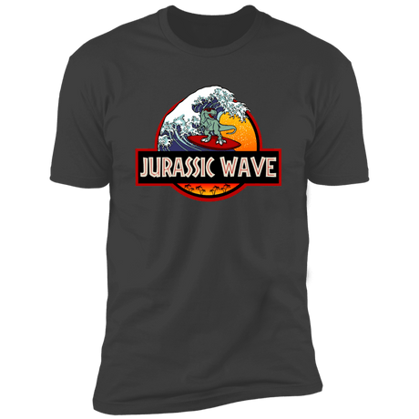 T-Shirts Heavy Metal / S Jurassic Wave Men's Premium T-Shirt