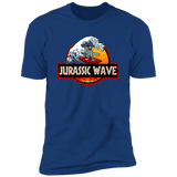 T-Shirts Royal / S Jurassic Wave Men's Premium T-Shirt