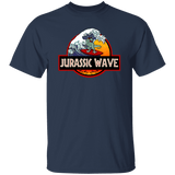 T-Shirts Navy / S Jurassic Wave T-Shirt