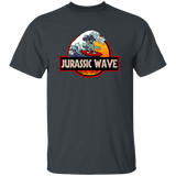 T-Shirts Dark Heather / YXS Jurassic Wave Youth T-Shirt