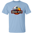 T-Shirts Light Blue / YXS Jurassic Wave Youth T-Shirt