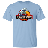 T-Shirts Light Blue / YXS Jurassic Wave Youth T-Shirt