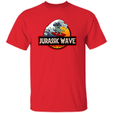 T-Shirts Red / YXS Jurassic Wave Youth T-Shirt