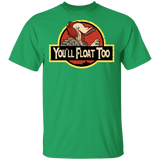 T-Shirts Irish Green / S Jurassit Park T-Shirt