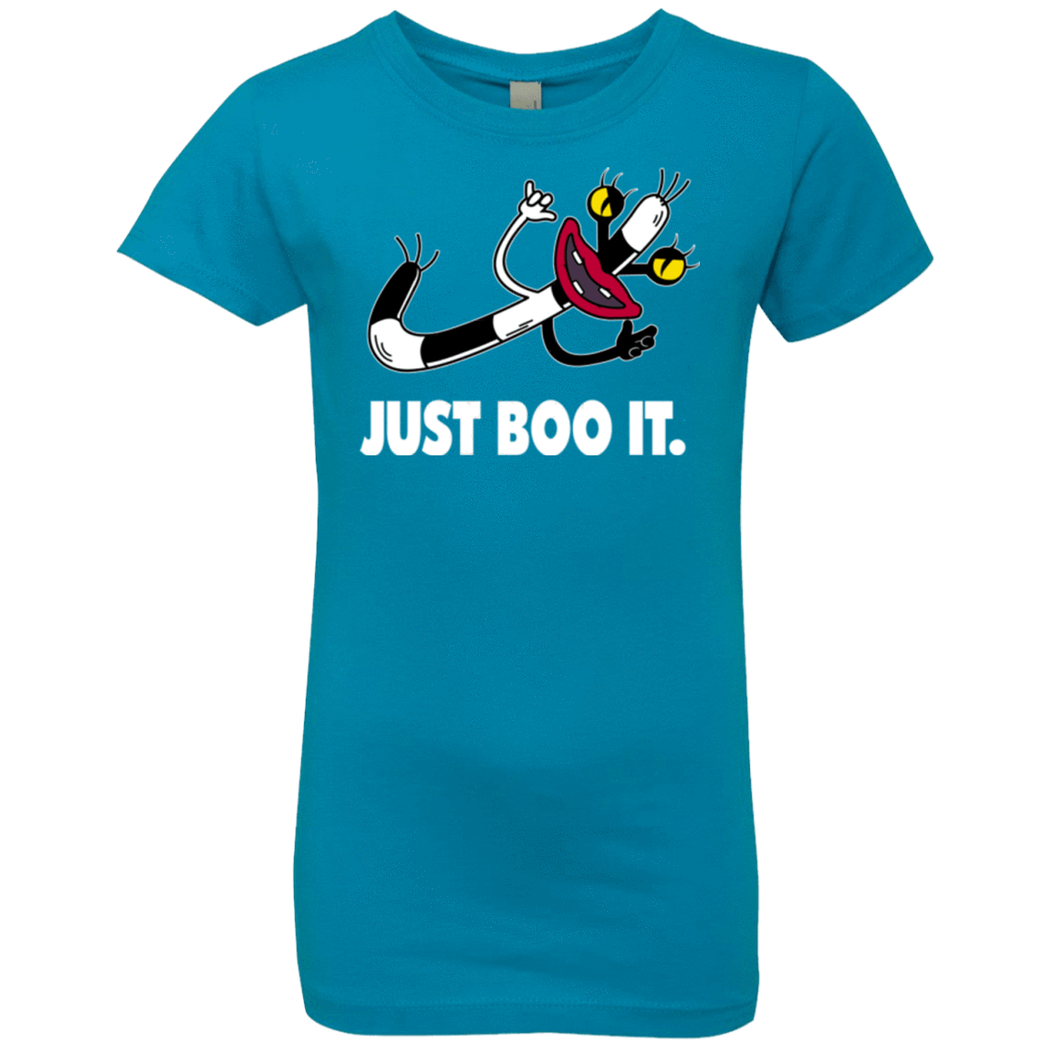 T-Shirts Turquoise / YXS Just Boo It Girls Premium T-Shirt