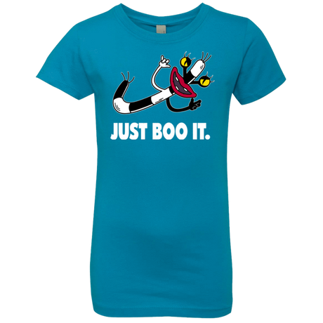 T-Shirts Turquoise / YXS Just Boo It Girls Premium T-Shirt