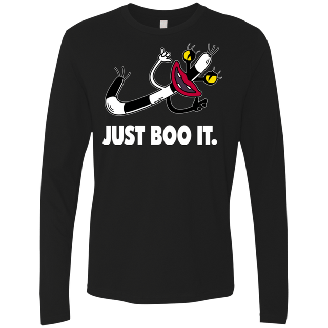 T-Shirts Black / Small Just Boo It Men's Premium Long Sleeve