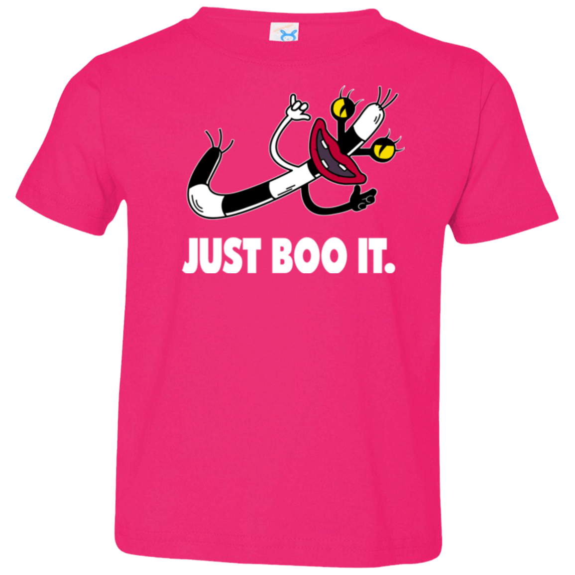 T-Shirts Hot Pink / 2T Just Boo It Toddler Premium T-Shirt