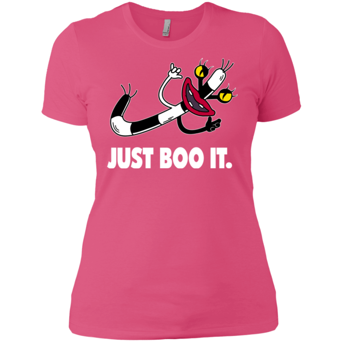 T-Shirts Hot Pink / X-Small Just Boo It Women's Premium T-Shirt