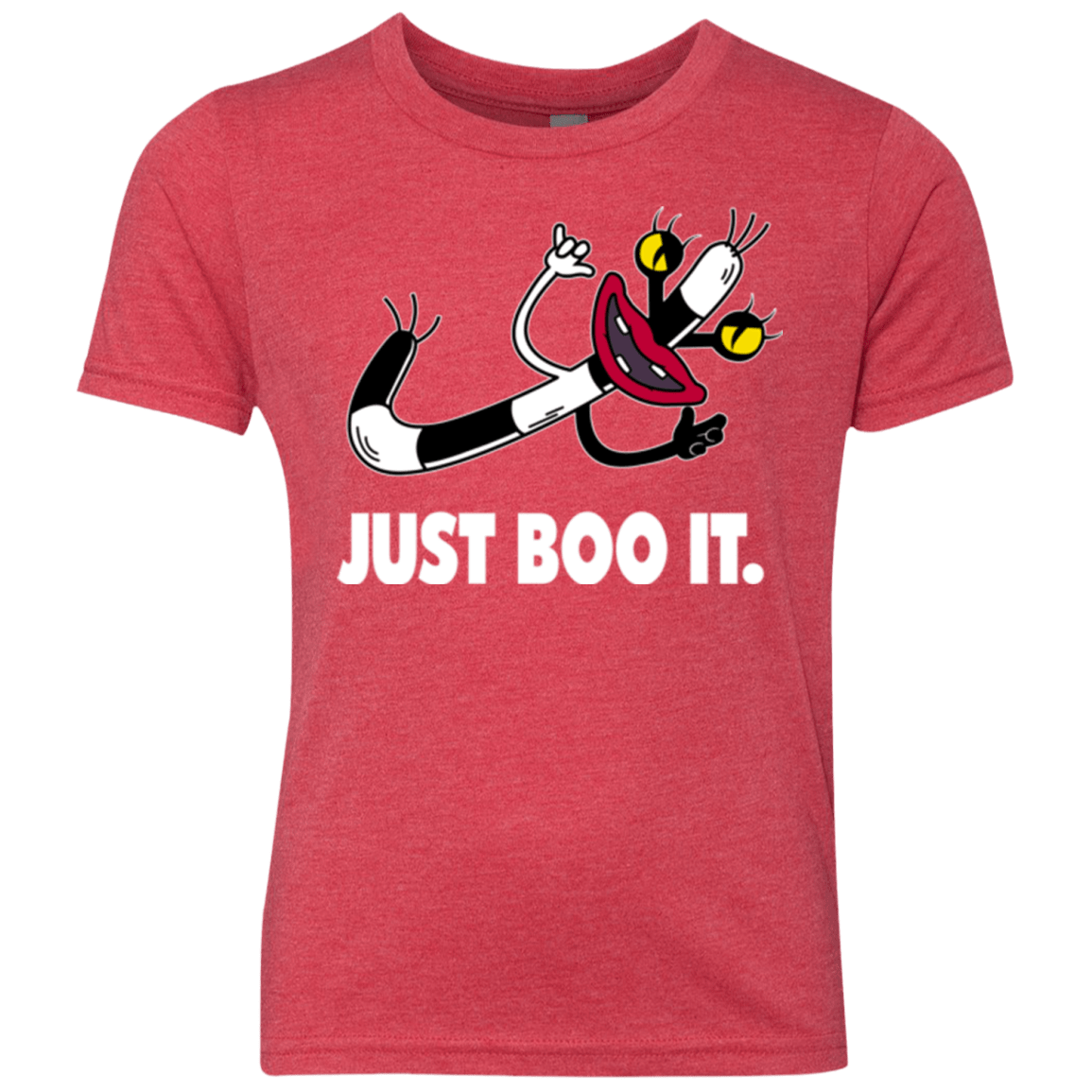 T-Shirts Vintage Red / YXS Just Boo It Youth Triblend T-Shirt
