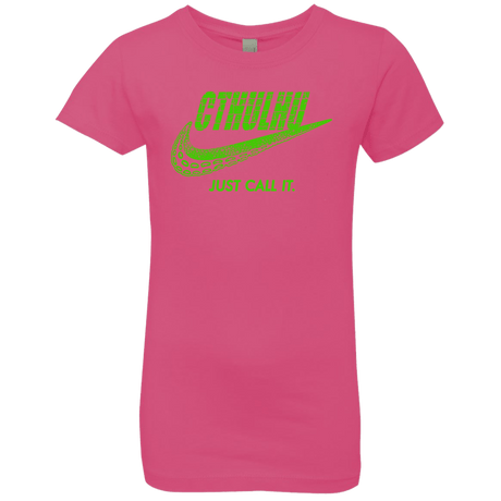 T-Shirts Hot Pink / YXS Just Call It Girls Premium T-Shirt