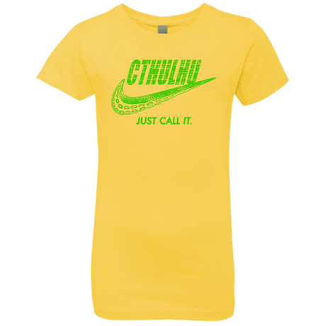 T-Shirts Vibrant Yellow / YXS Just Call It Girls Premium T-Shirt