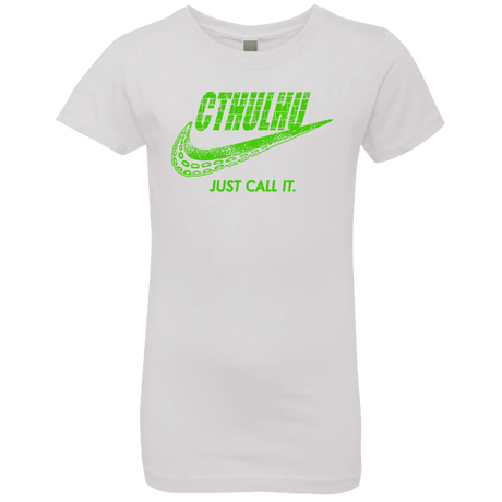 T-Shirts White / YXS Just Call It Girls Premium T-Shirt
