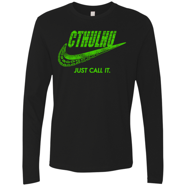 T-Shirts Black / S Just Call It Men's Premium Long Sleeve
