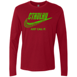 T-Shirts Cardinal / S Just Call It Men's Premium Long Sleeve
