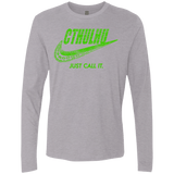 T-Shirts Heather Grey / S Just Call It Men's Premium Long Sleeve