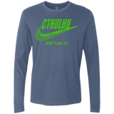 T-Shirts Indigo / S Just Call It Men's Premium Long Sleeve