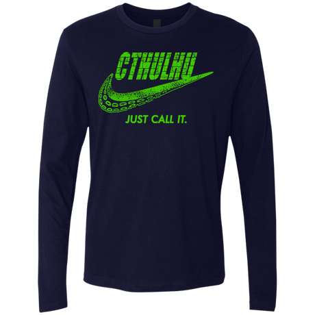 T-Shirts Midnight Navy / S Just Call It Men's Premium Long Sleeve