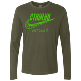 T-Shirts Military Green / S Just Call It Men's Premium Long Sleeve