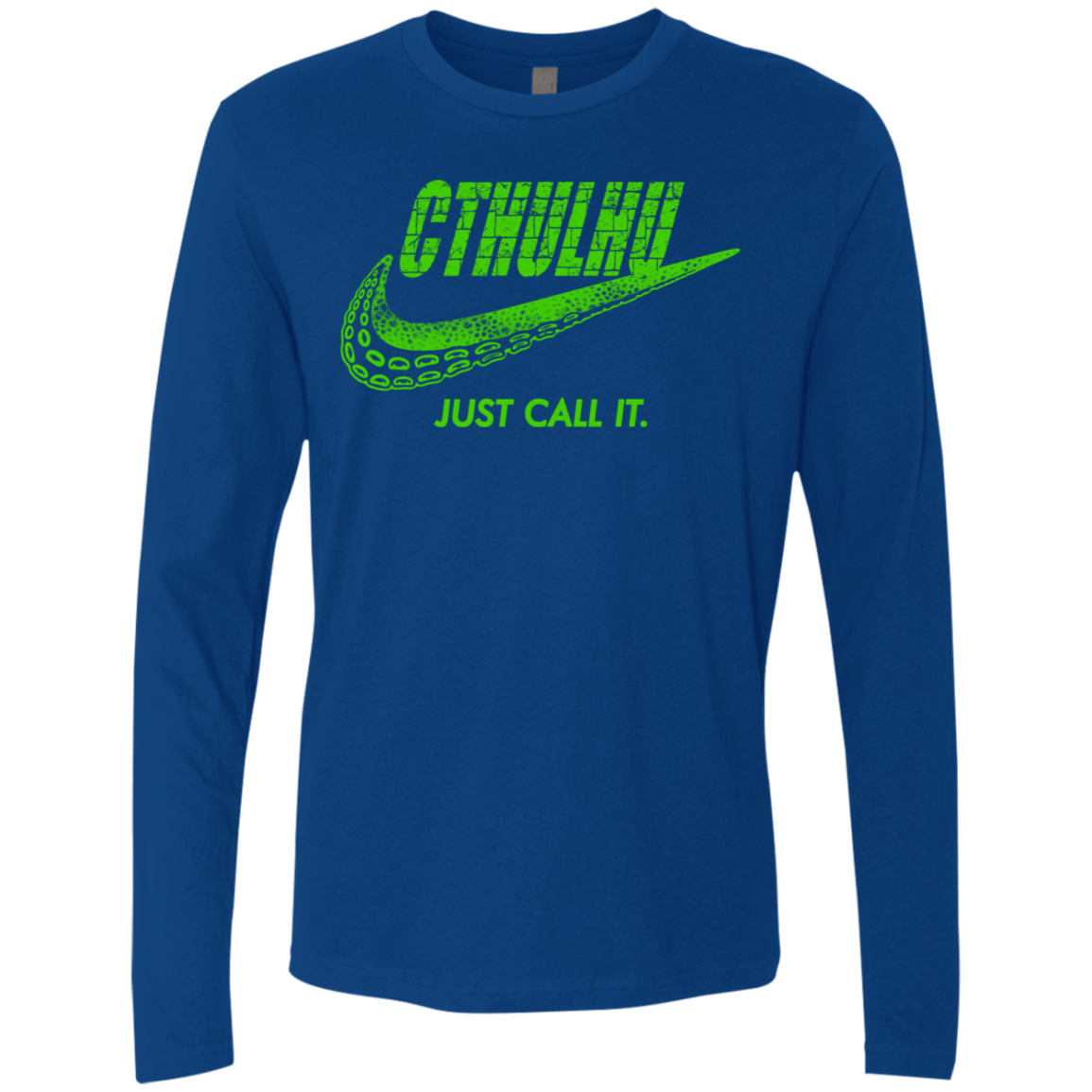 T-Shirts Royal / S Just Call It Men's Premium Long Sleeve
