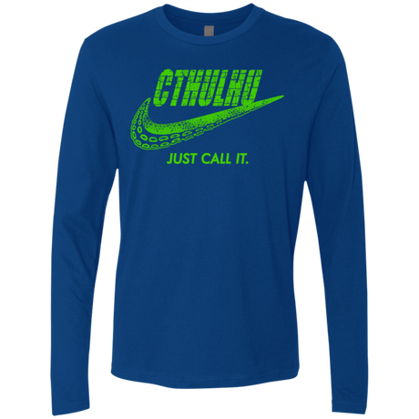 T-Shirts Royal / S Just Call It Men's Premium Long Sleeve