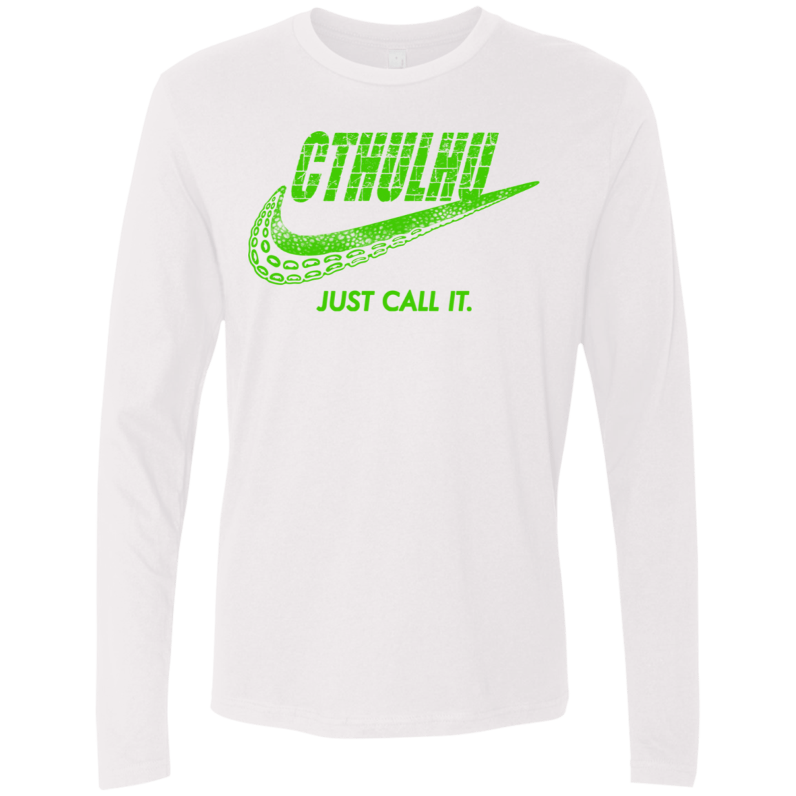 T-Shirts White / S Just Call It Men's Premium Long Sleeve