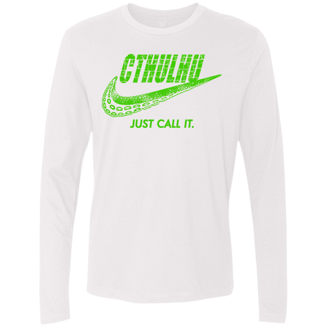 T-Shirts White / S Just Call It Men's Premium Long Sleeve