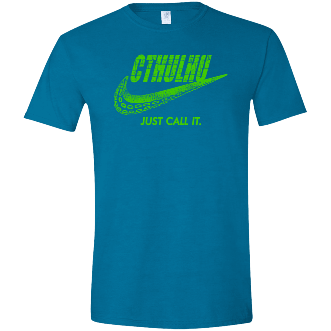 T-Shirts Antique Sapphire / S Just Call It Men's Semi-Fitted Softstyle