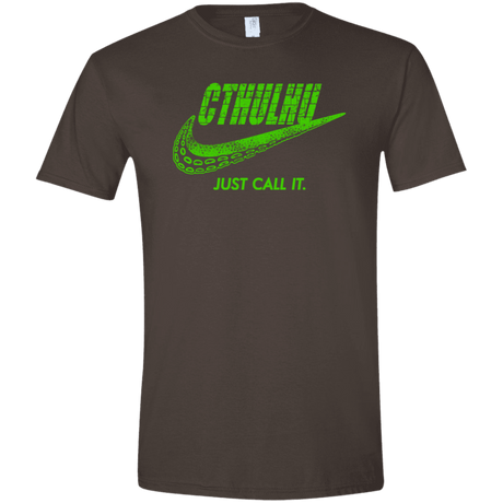 T-Shirts Dark Chocolate / S Just Call It Men's Semi-Fitted Softstyle