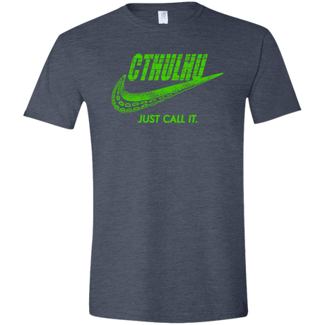 T-Shirts Heather Navy / S Just Call It Men's Semi-Fitted Softstyle