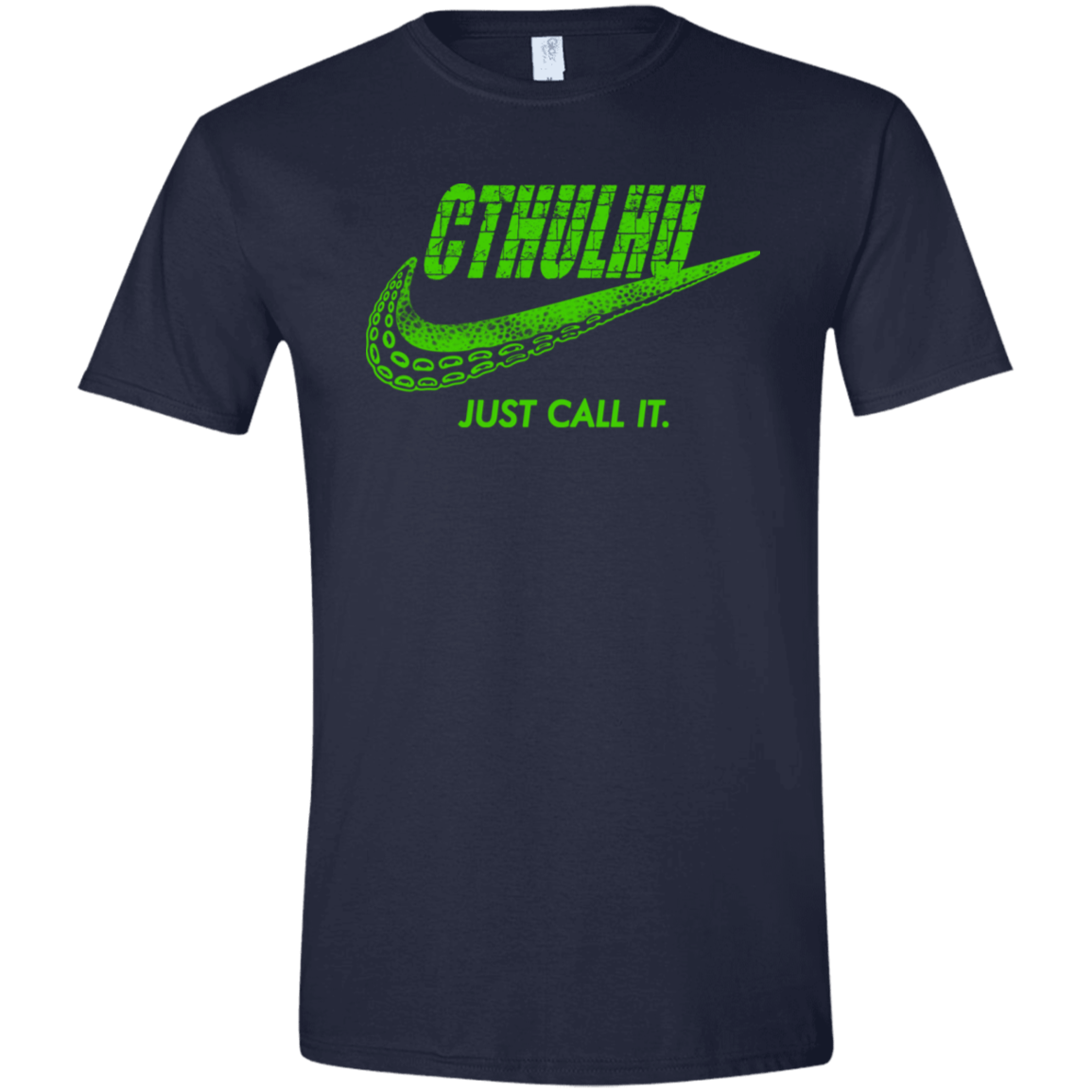 T-Shirts Navy / X-Small Just Call It Men's Semi-Fitted Softstyle