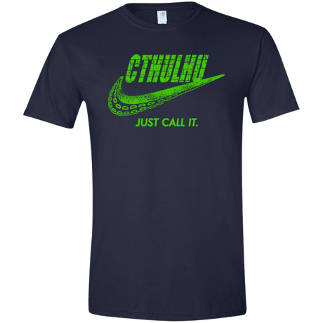 T-Shirts Navy / X-Small Just Call It Men's Semi-Fitted Softstyle