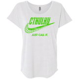 T-Shirts Heather White / X-Small Just Call It Triblend Dolman Sleeve