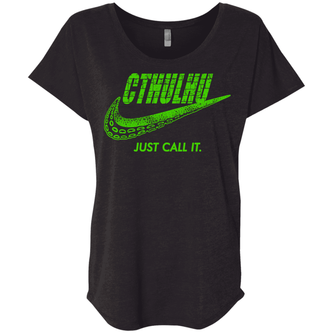 T-Shirts Vintage Black / X-Small Just Call It Triblend Dolman Sleeve