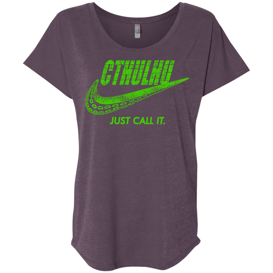 T-Shirts Vintage Purple / X-Small Just Call It Triblend Dolman Sleeve