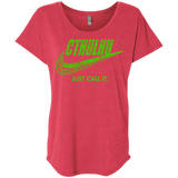 T-Shirts Vintage Red / X-Small Just Call It Triblend Dolman Sleeve