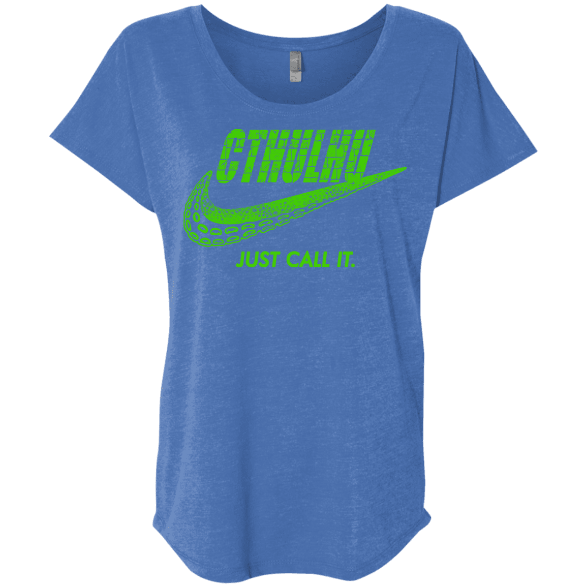 T-Shirts Vintage Royal / X-Small Just Call It Triblend Dolman Sleeve