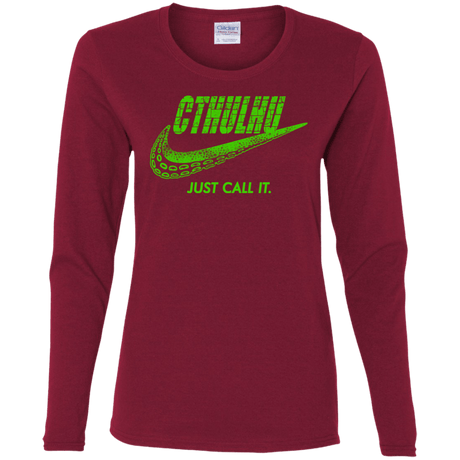 T-Shirts Cardinal / S Just Call It Women's Long Sleeve T-Shirt