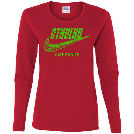 T-Shirts Red / S Just Call It Women's Long Sleeve T-Shirt