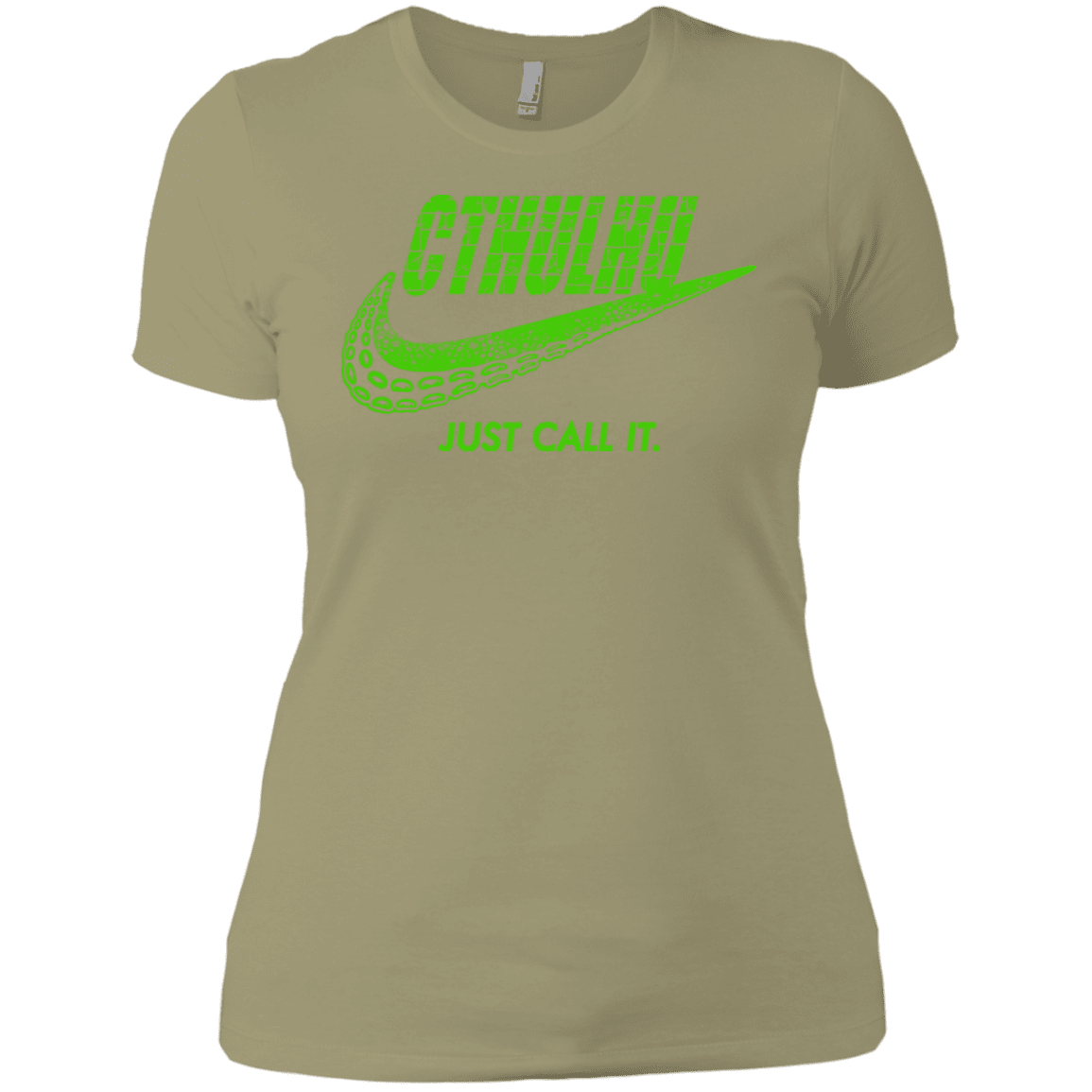 T-Shirts Light Olive / X-Small Just Call It Women's Premium T-Shirt