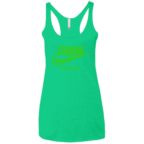 T-Shirts Envy / X-Small Just Call It Women's Triblend Racerback Tank