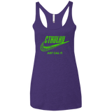 T-Shirts Purple Rush / X-Small Just Call It Women's Triblend Racerback Tank